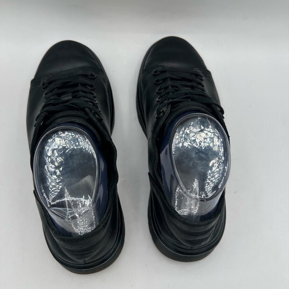 Dr. Martens Docs Dante 6 Eye Leather Shoes in Black Sneaker, Grunge Y2K 90’s - Picture 10 of 13